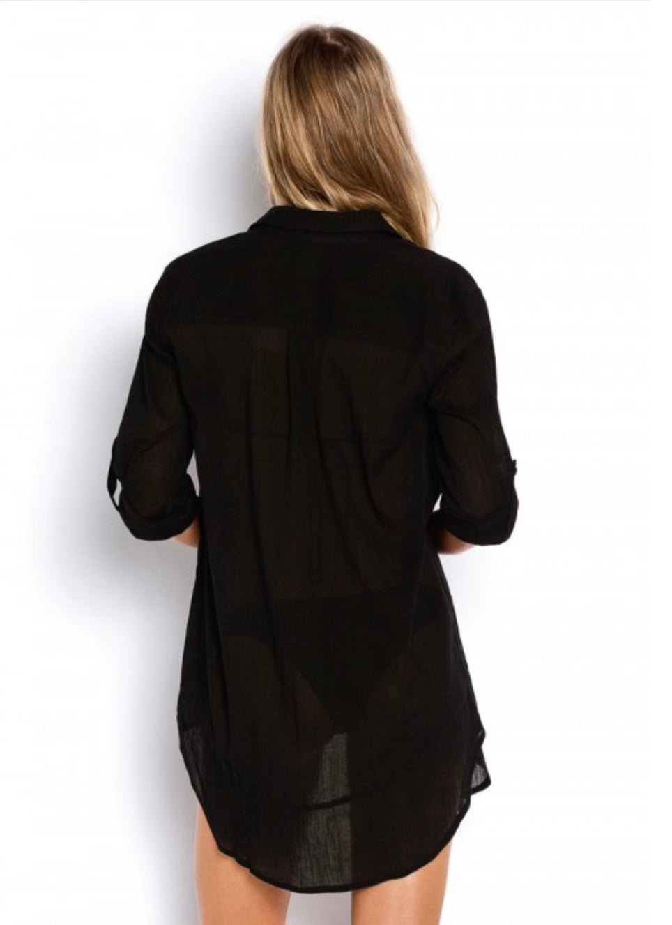 BOTANICA LONG LINE RESORT SHIRT