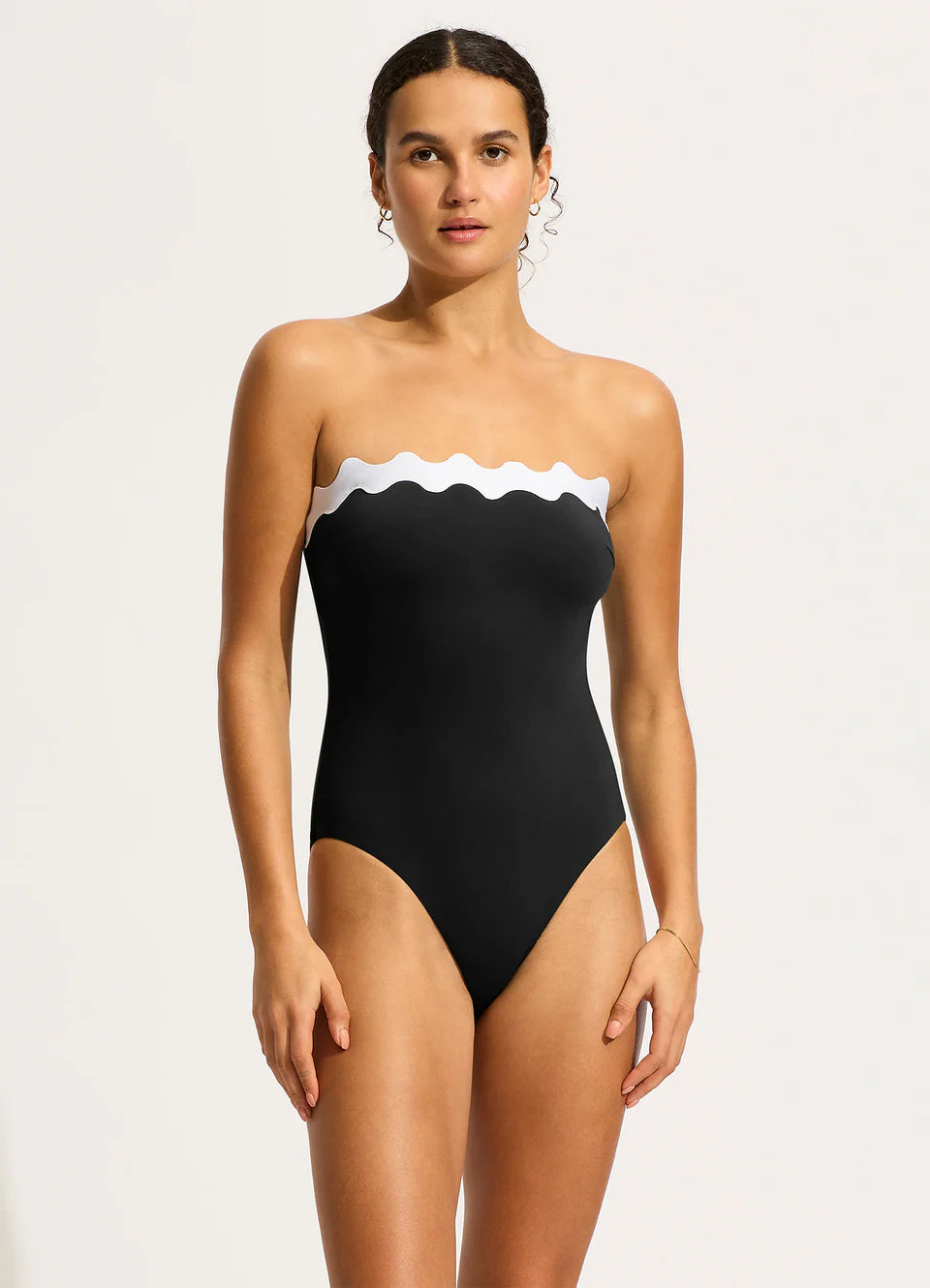 GIA RIC RAC BANDEAU ONE PIECE