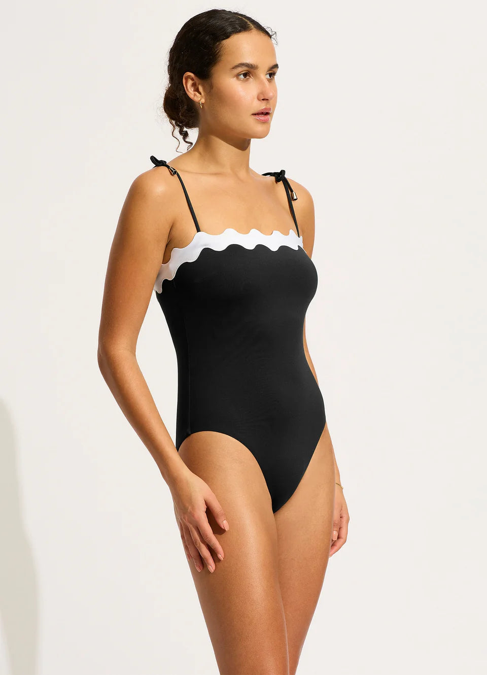 GIA RIC RAC BANDEAU ONE PIECE