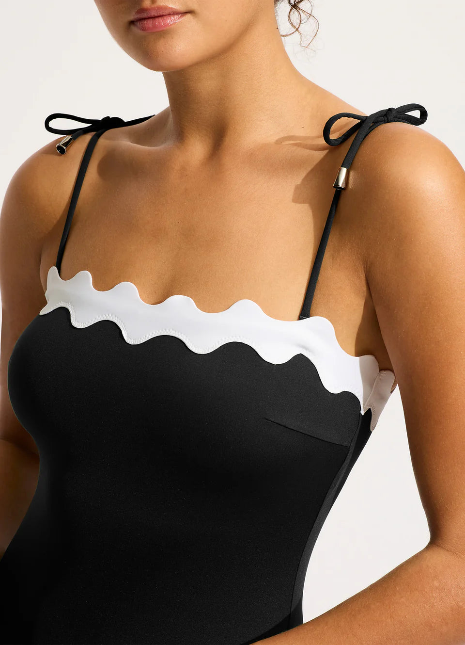 GIA RIC RAC BANDEAU ONE PIECE