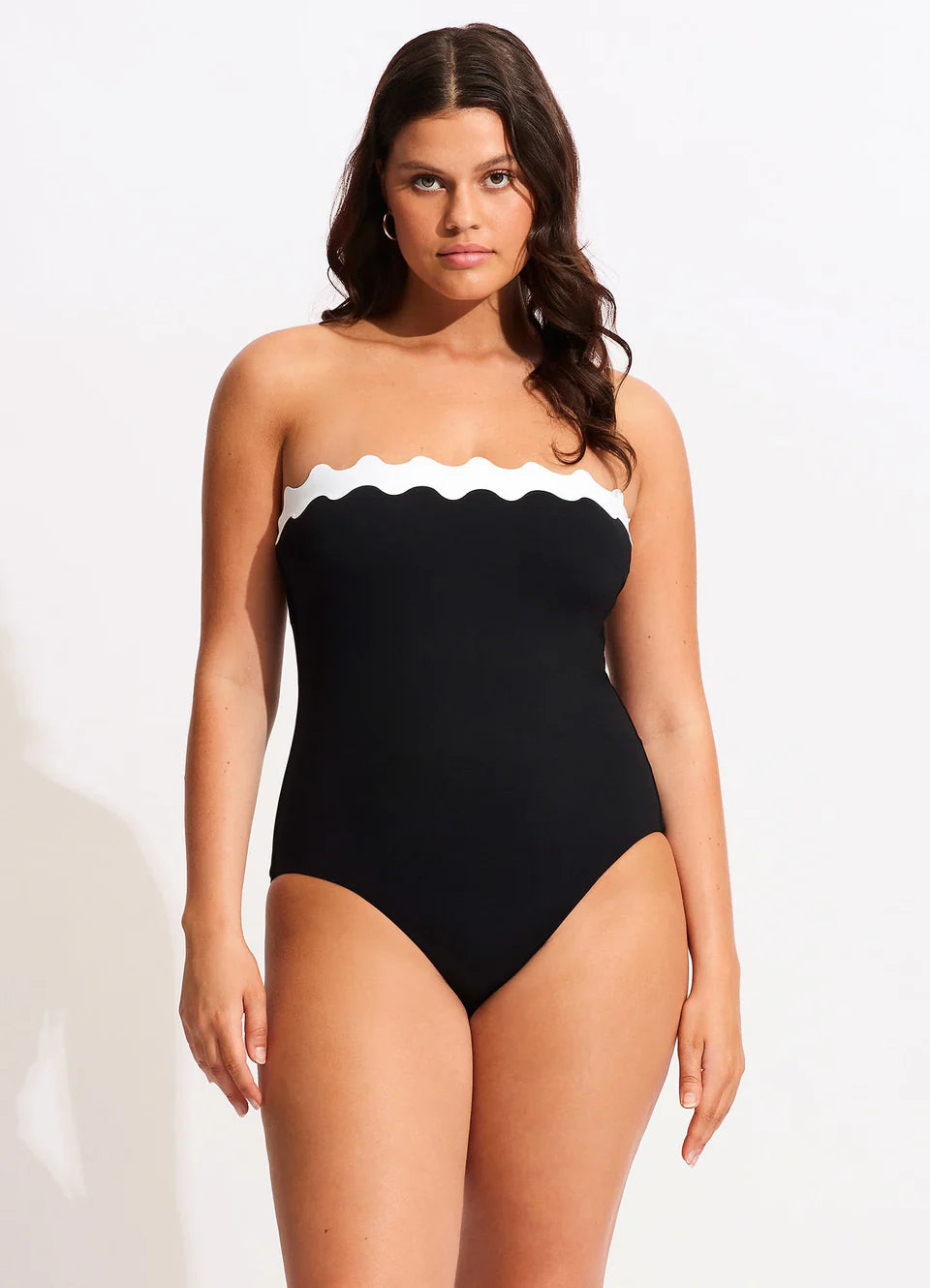 GIA RIC RAC BANDEAU ONE PIECE
