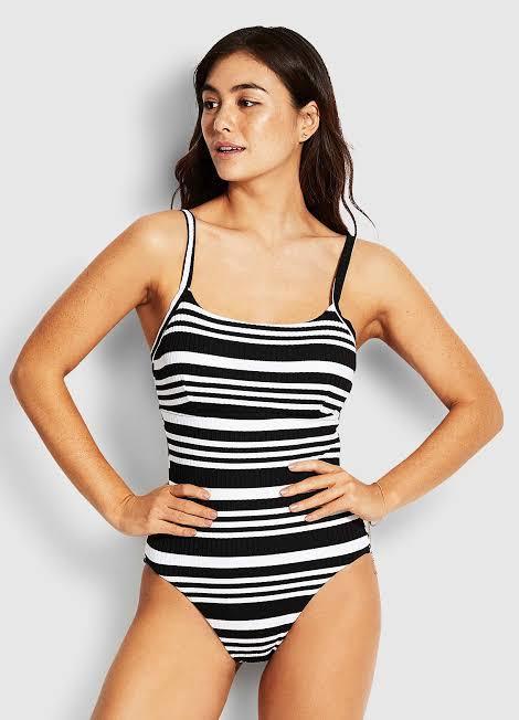 RETRO HOLIDAY　DD SQUARE NECK MAILLOT