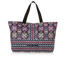 CARRIED AWAY SUN TEMPLE NEOPRENE TOTE