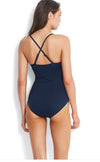 SEAFOLLY TWIST HALTER ONE PIECE