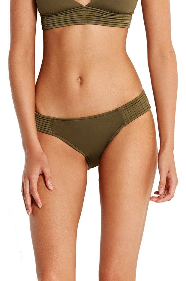 SEAFOLLY QUILTED HIPSTER BIKINI PANTS