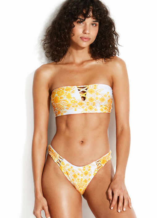 SUNFLOWER HIGH CUT BIKINI PANTS