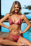 SHINE ON FIXED TRI BIKINI TOP